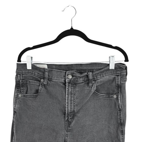 Gap Vintage Flare Women's Black High Rise Straight Leg Denim Jeans Pants Size 32 - Picture 3 of 5